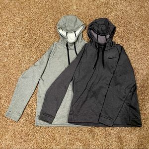Nike Men's Therma Training Pullover Hoodies (Two)